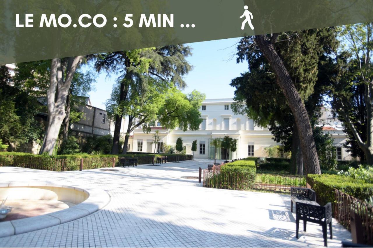 Nouveau - Jungle Montpeul - Clim - Wifi Fibre - Netflix - 5' Du Centre Et Gare - Parking - Loggia - 15' Des Plages モンペリエ エクステリア 写真