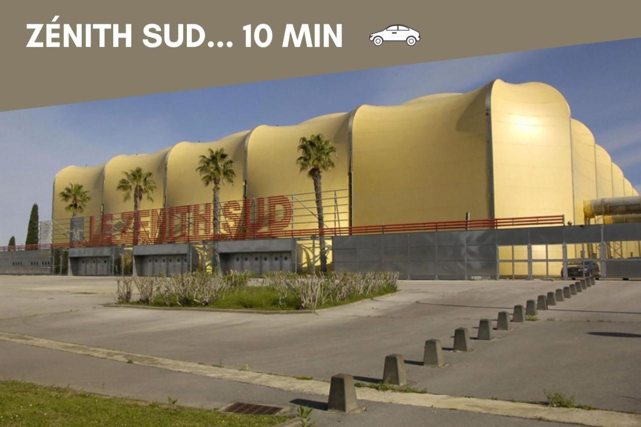 Nouveau - Jungle Montpeul - Clim - Wifi Fibre - Netflix - 5' Du Centre Et Gare - Parking - Loggia - 15' Des Plages モンペリエ エクステリア 写真